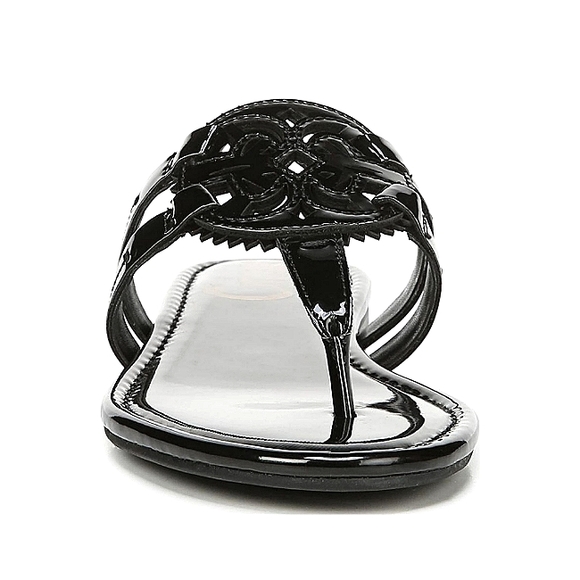 New w/o Box Circus NY by Sam Edelman Canyon Patent-Look Thong-Style Sandals - Picture 5 of 9